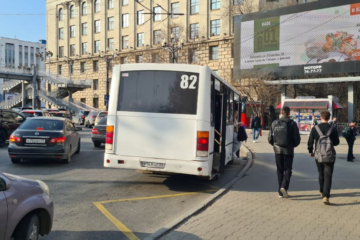Движение транспорта изменится в центре Хабаровска в День города