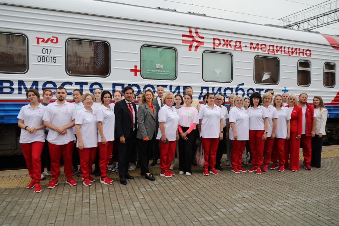 Медицинский «Поезд здоровья» приедет в Хабаровск 13 сентября