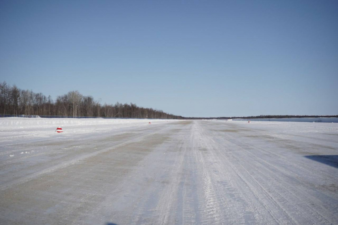 Аэропорт Охотска в 2024 году получит новую бетонную взлётную полосу