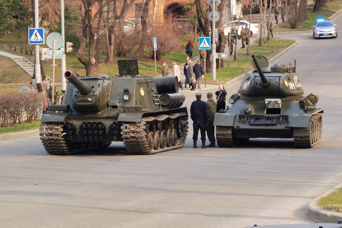 Автолюбителям сегодня лучше объезжать стороной центр Хабаровска