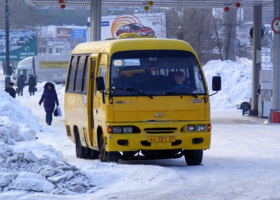 Автобус №54 сегодня снова не вышел на линию в Хабаровске