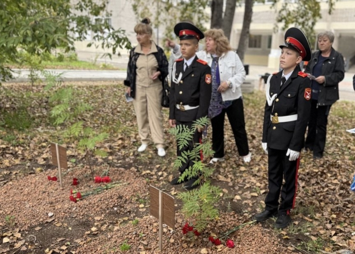 Аллею Героев СВО открыли в Комсомольске-на-Амуре