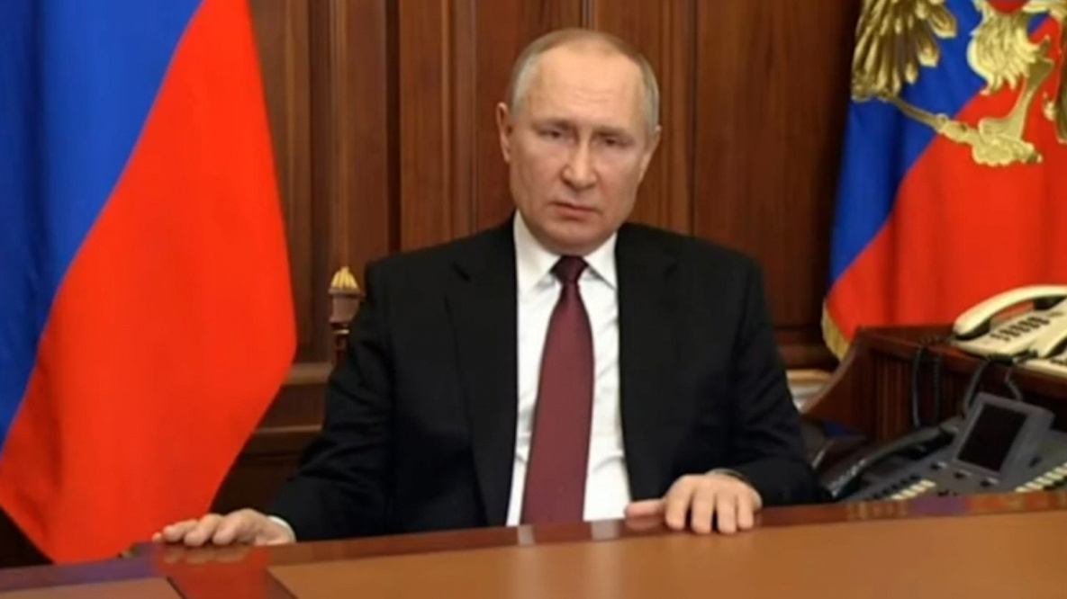 Президент России объявил о военной спецоперации в Донбассе