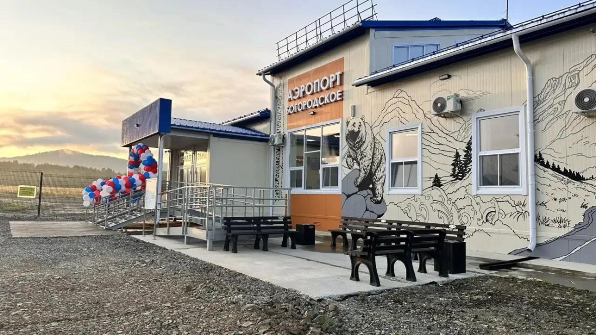 Новый аэровокзал построили в Ульчском районе Хабаровского края