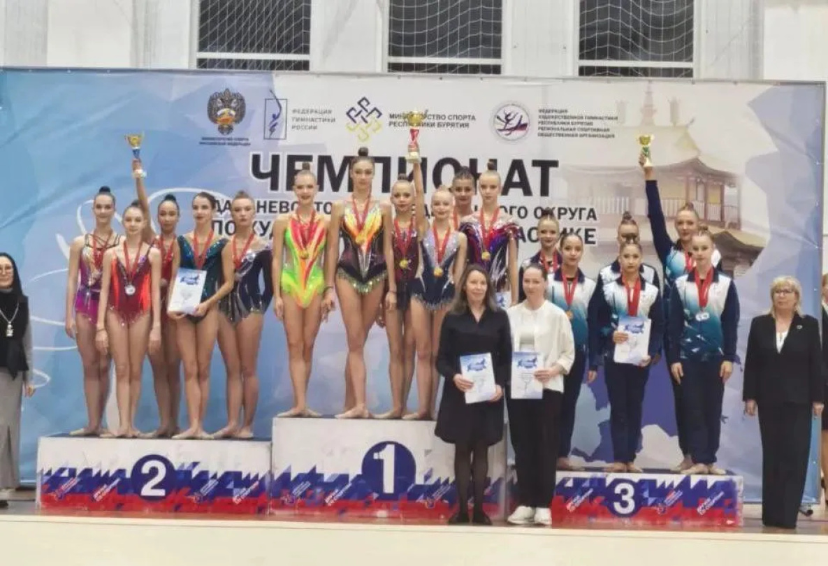 Хабаровчанки в пятый раз подряд выиграли чемпионат ДФО по гимнастике