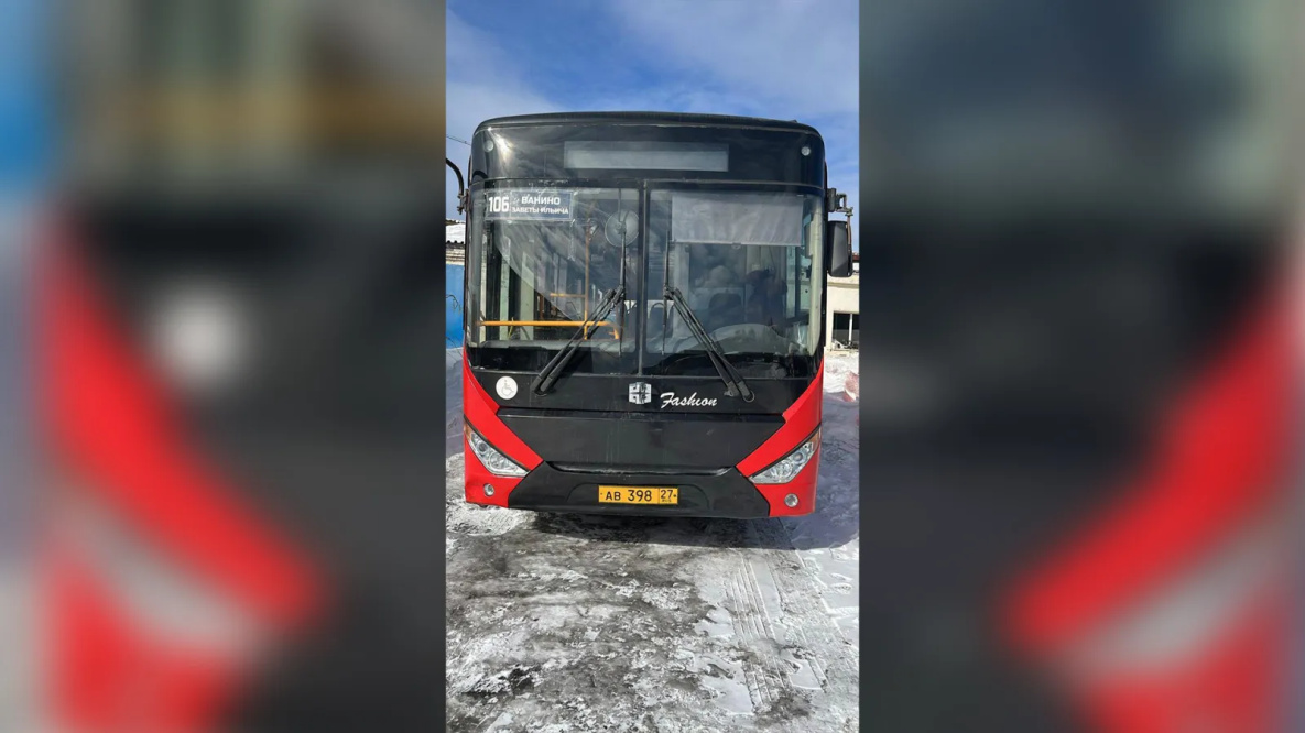 Новые автобусы выйдут на линии между Ванино, Совгаванью и Заветами Ильича