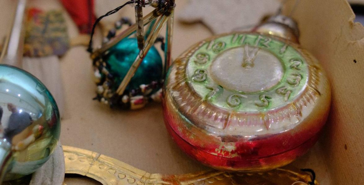 В музее истории Хабаровска показывают советские новогодние игрушки 