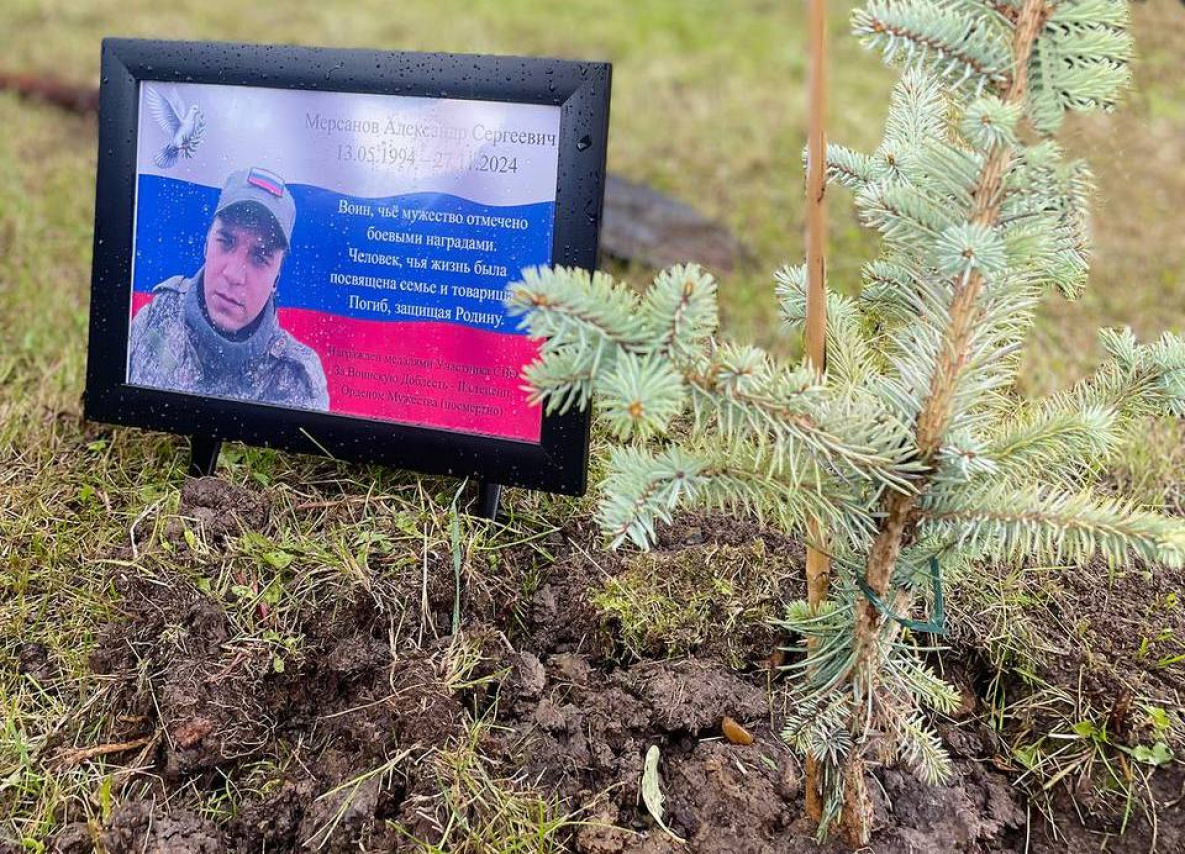 Аллею памяти погибших участников СВО заложили в Солнечном Хабаровского края