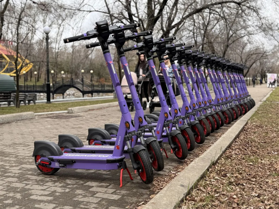 Полтора миллиона километров проехали на самокатах хабаровчане