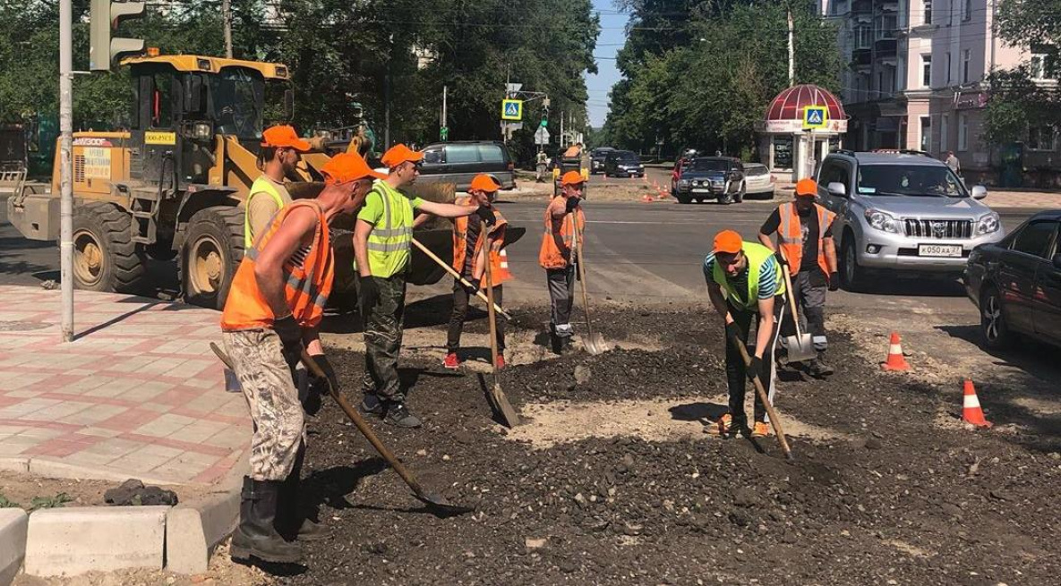 Общественники оценили качество ремонта дорог Комсомольска-на-Амуре