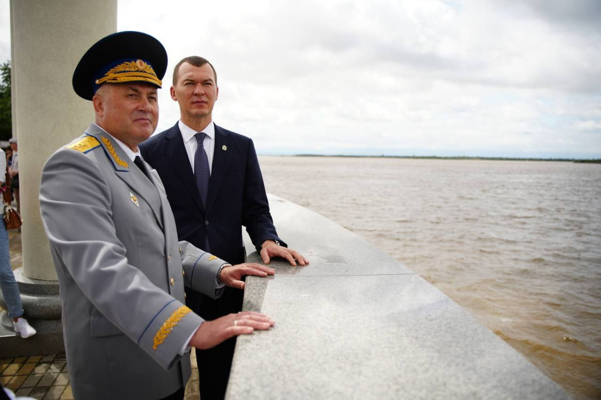 Михаил Дегтярев поздравил Хабаровский край с Днём ВМФ | 30.07.2023 |  Хабаровск - БезФормата