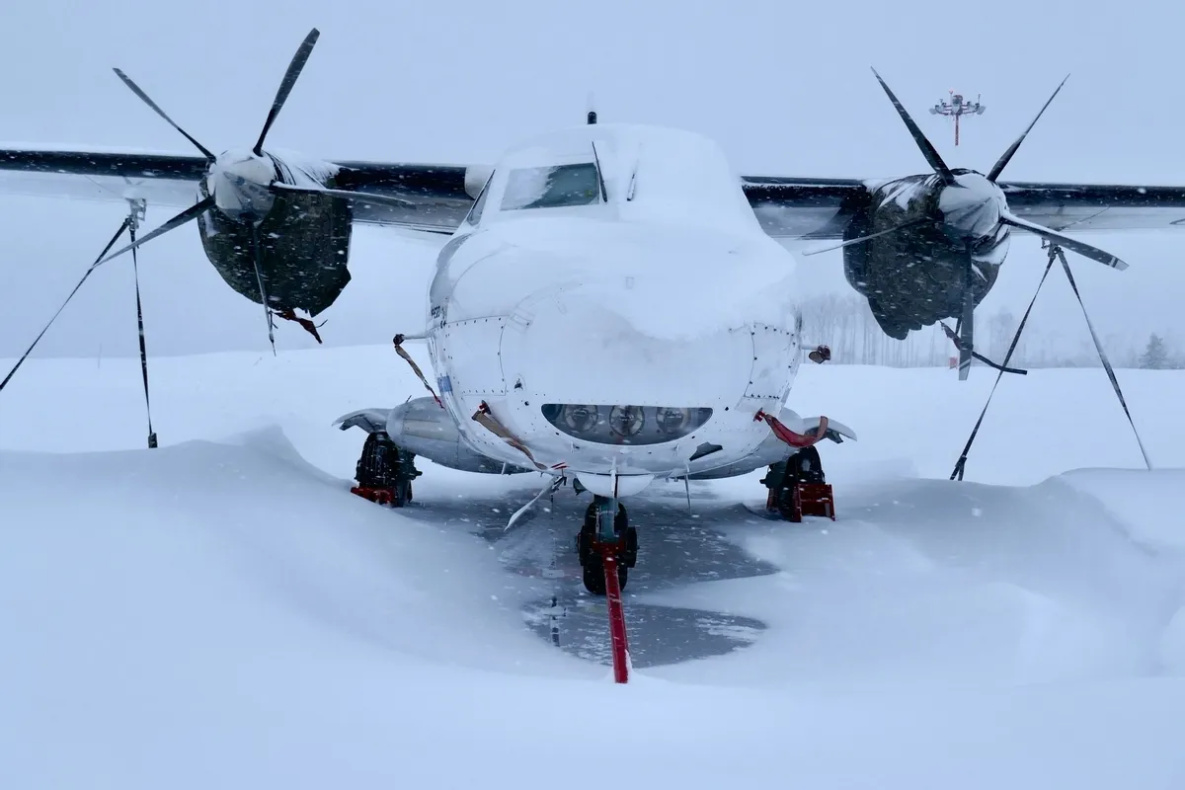 Снегопады опять корректируют работу аэропортов в Хабаровском крае