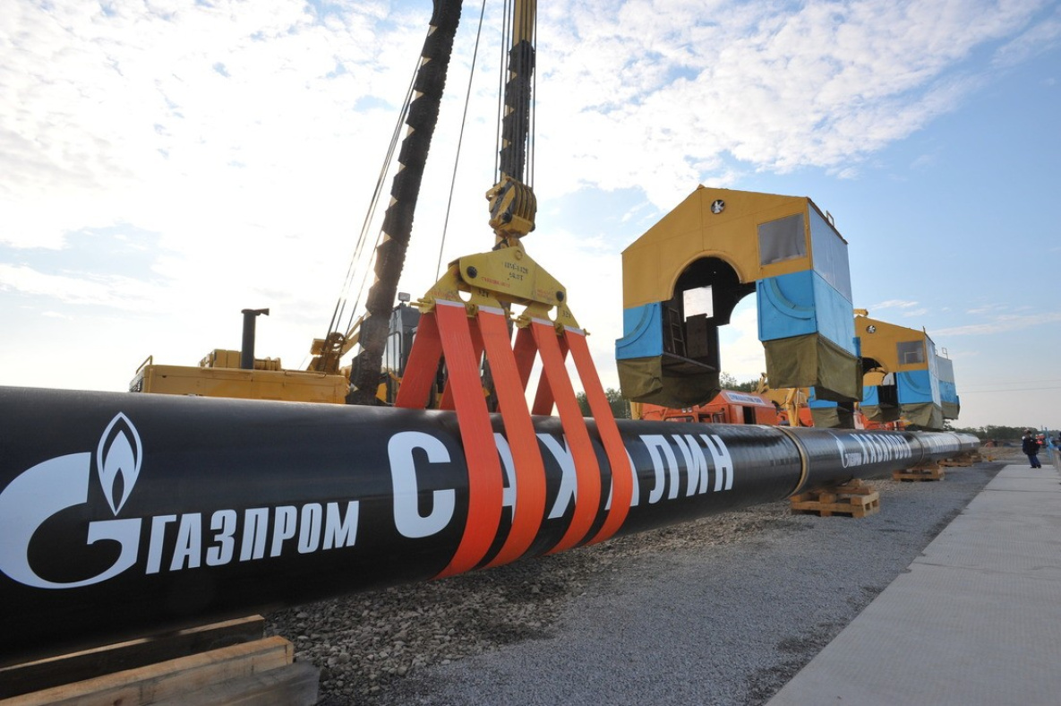 «Газпром» увеличил мощность газопровода «Сахалин - Хабаровск - Владивосток»