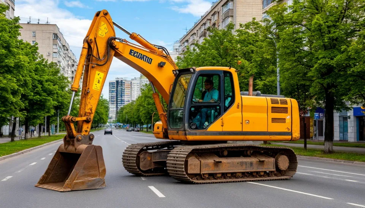 Хабаровчанин осуждён за пьяную поездку на экскаваторе