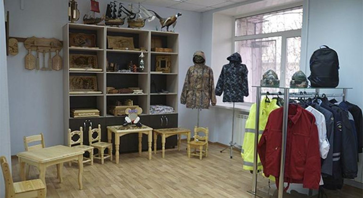 В Хабаровске открыли постоянную выставку товаров из колоний