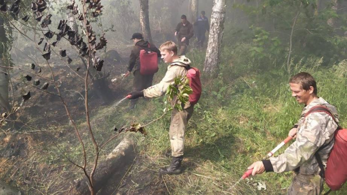 Дожди не дотянулись до последнего в Хабаровском крае пожара