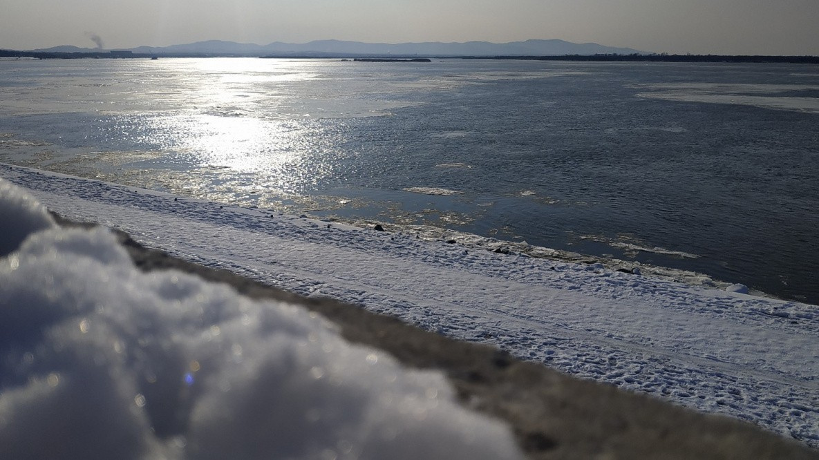 Лед на Амуре у Хабаровска появится позже обычного