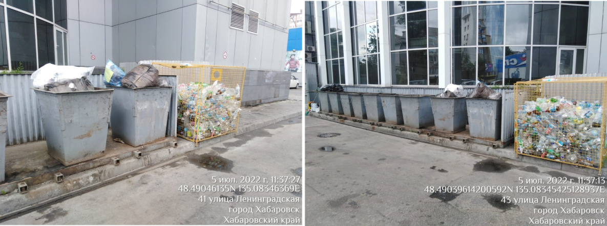 Ситуация с вывозом мусора в Хабаровске ежедневно улучшается