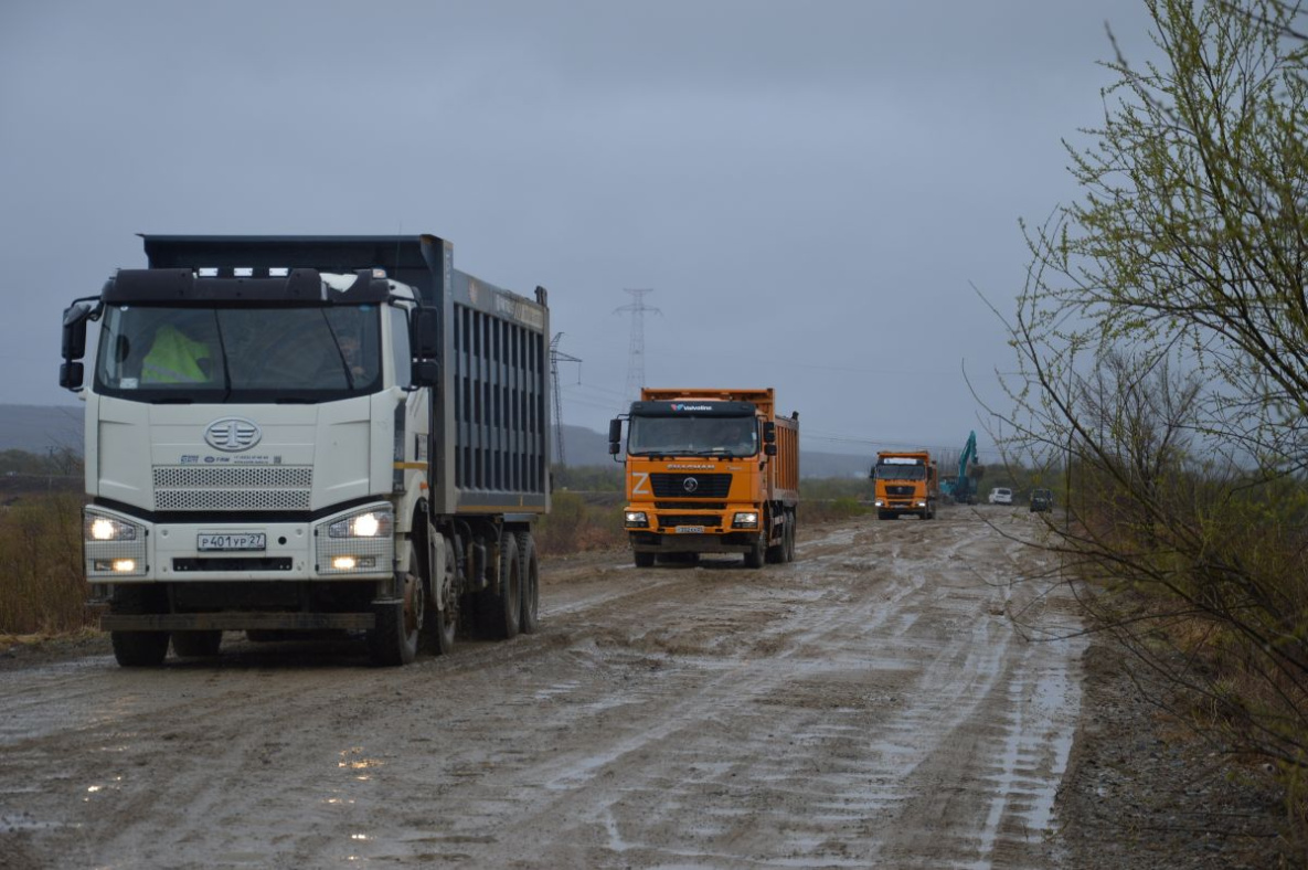 К новому погранпереходу на Большом Уссурийском у Хабаровска начали строить дорогу