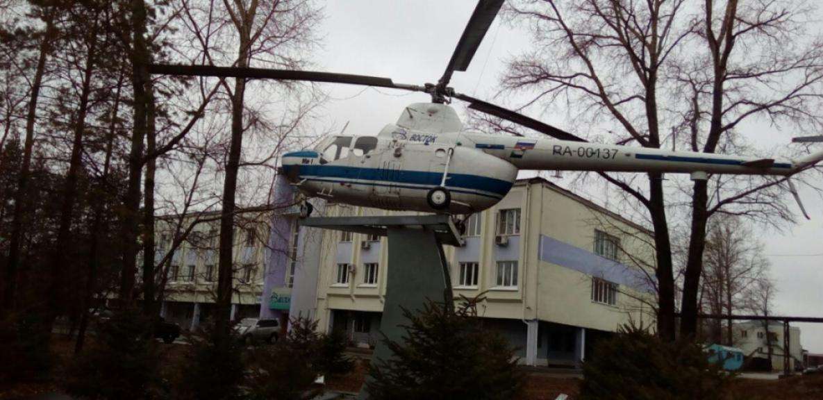 С пропавшим памятником вертолёту разбирается полиция в Хабаровске 