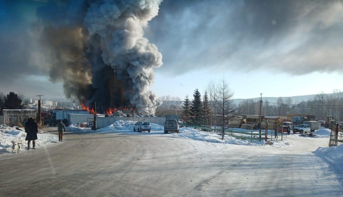 В Хабаровском крае сгорела техника для тушения пожаров