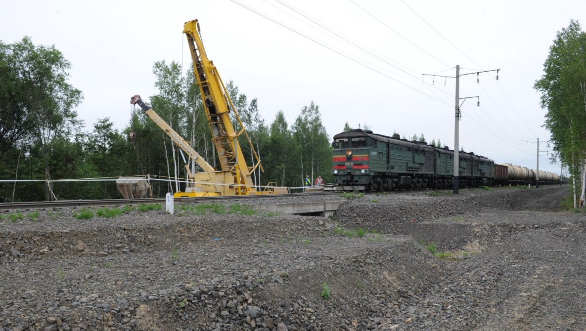 В Хабаровском крае завершается строительство вторых путей на восточном участке БАМа 