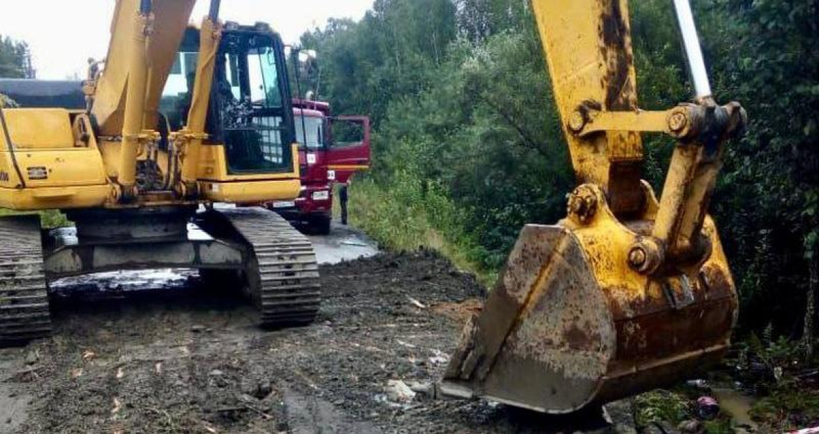 В Хабаровском крае восстановили размытые ливнями дороги