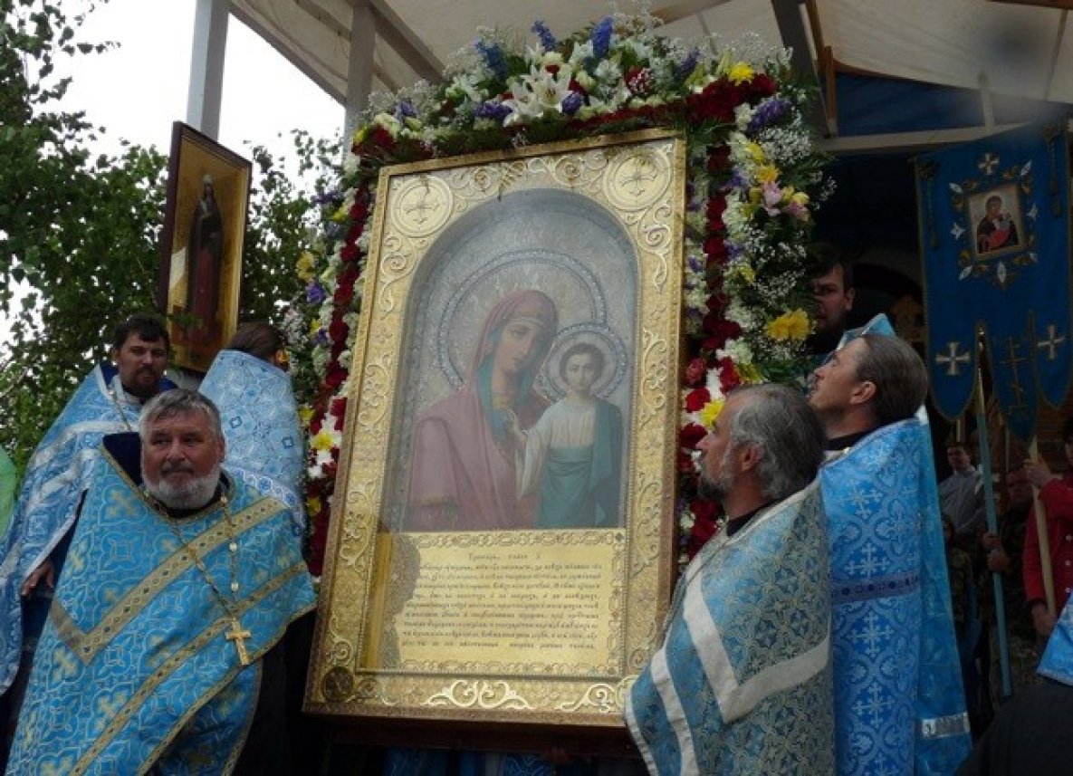 В Хабаровск прибудет Коробейниковская чудотворная икона Божией Матери