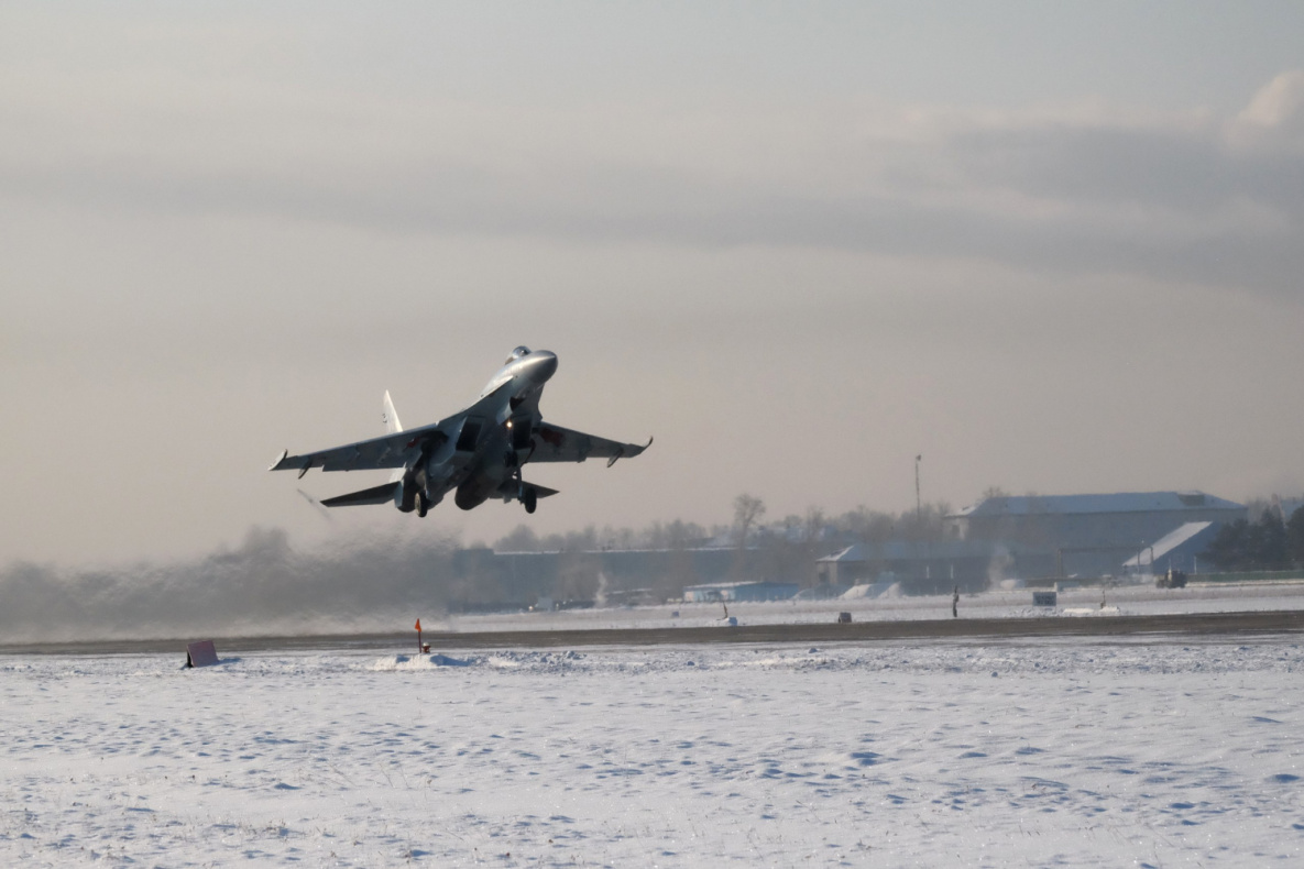 КнААЗ передаст Минобороны РФ первую в 2024 году партию истребителей Су-35С