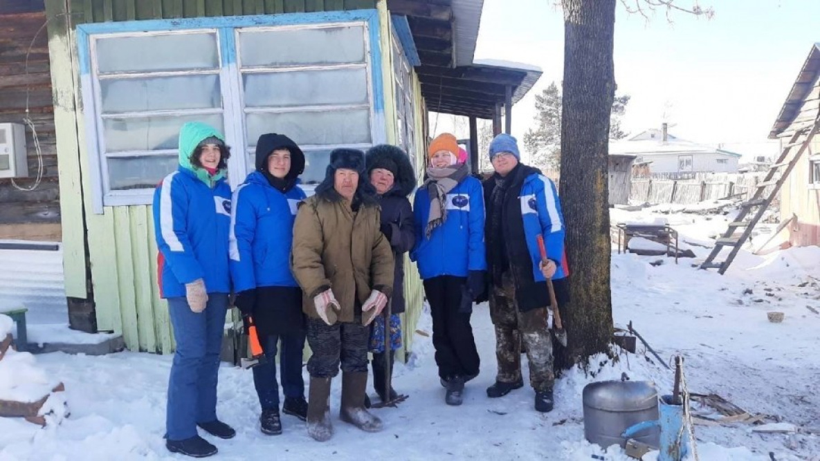 «Снежный десант» помог жителям 7 населённых пунктов Хабаровского края