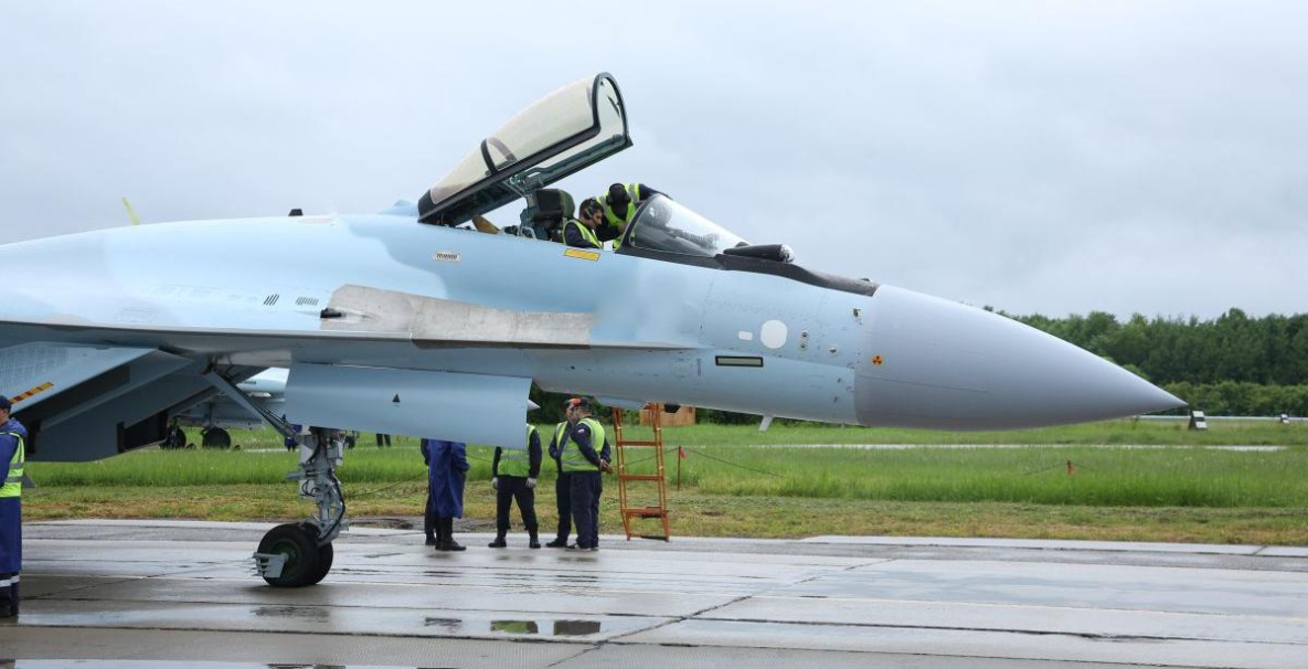 КнААЗ передал Минобороны России очередную партию истребителей Су-35С