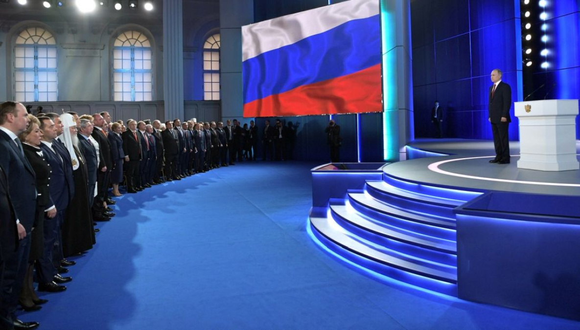 Владимир Путин сегодня выступит с посланием к Федеральному собранию