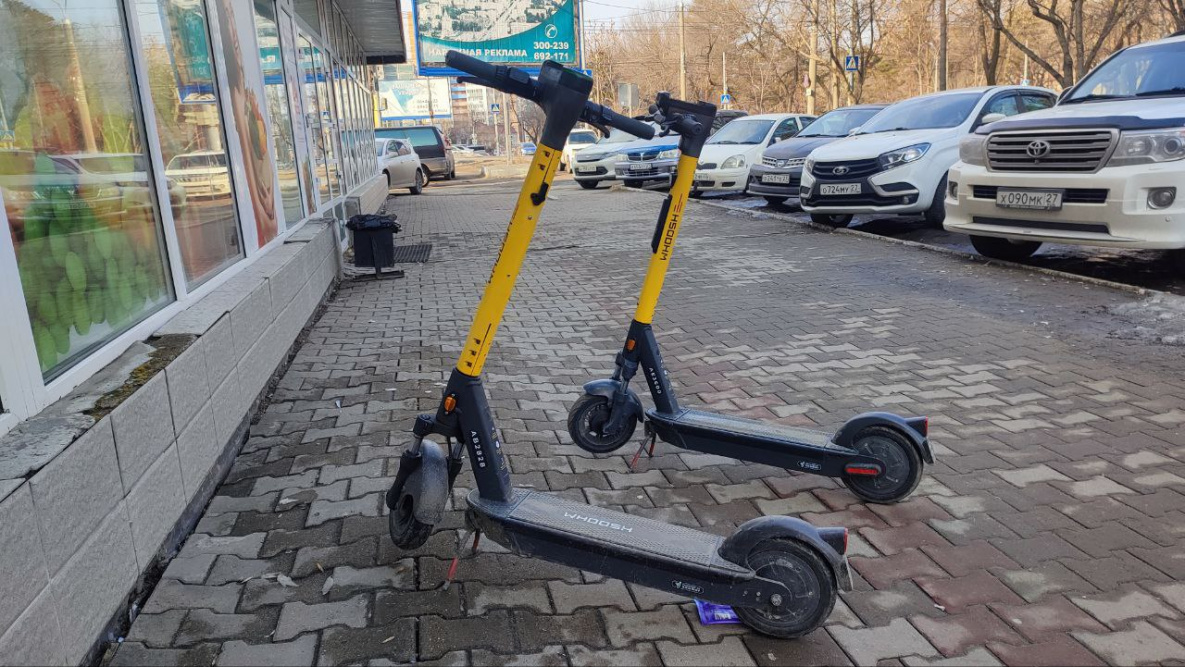 Электросамокаты с улиц Хабаровска уберут на несколько дней