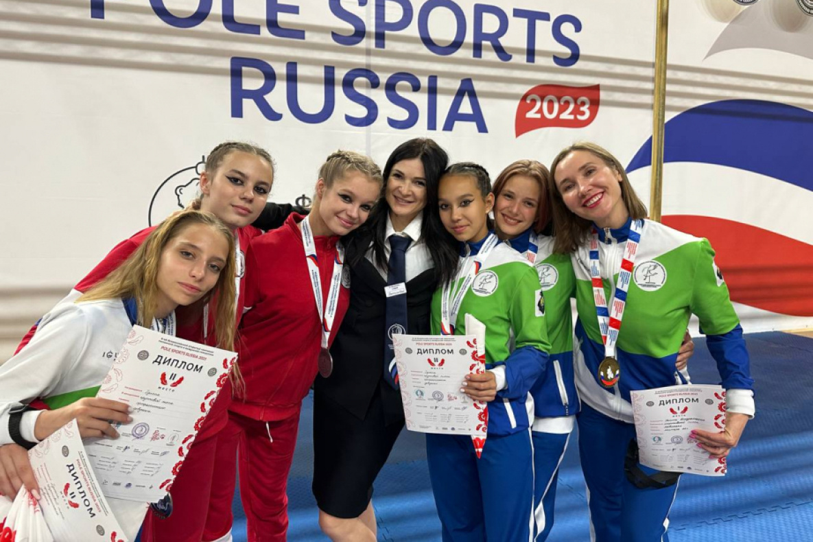 Хабаровчанки завоевали 9 медалей чемпионата России по пилонному спорту