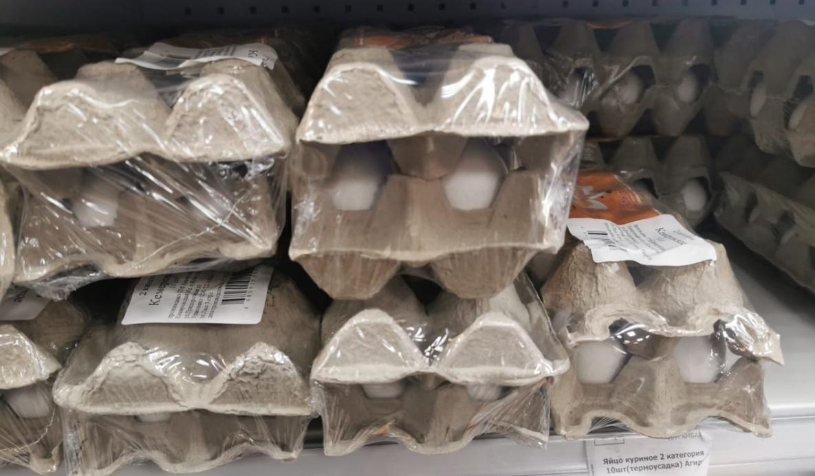 Яйца в Хабаровском крае в магазины поставляют сотнями тысяч