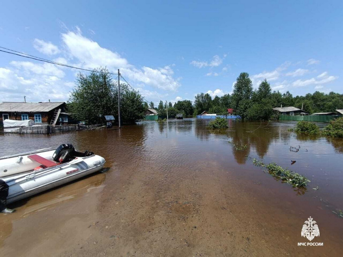 Вода ушла с подтопленных территорий в Верхнебуреинском районе