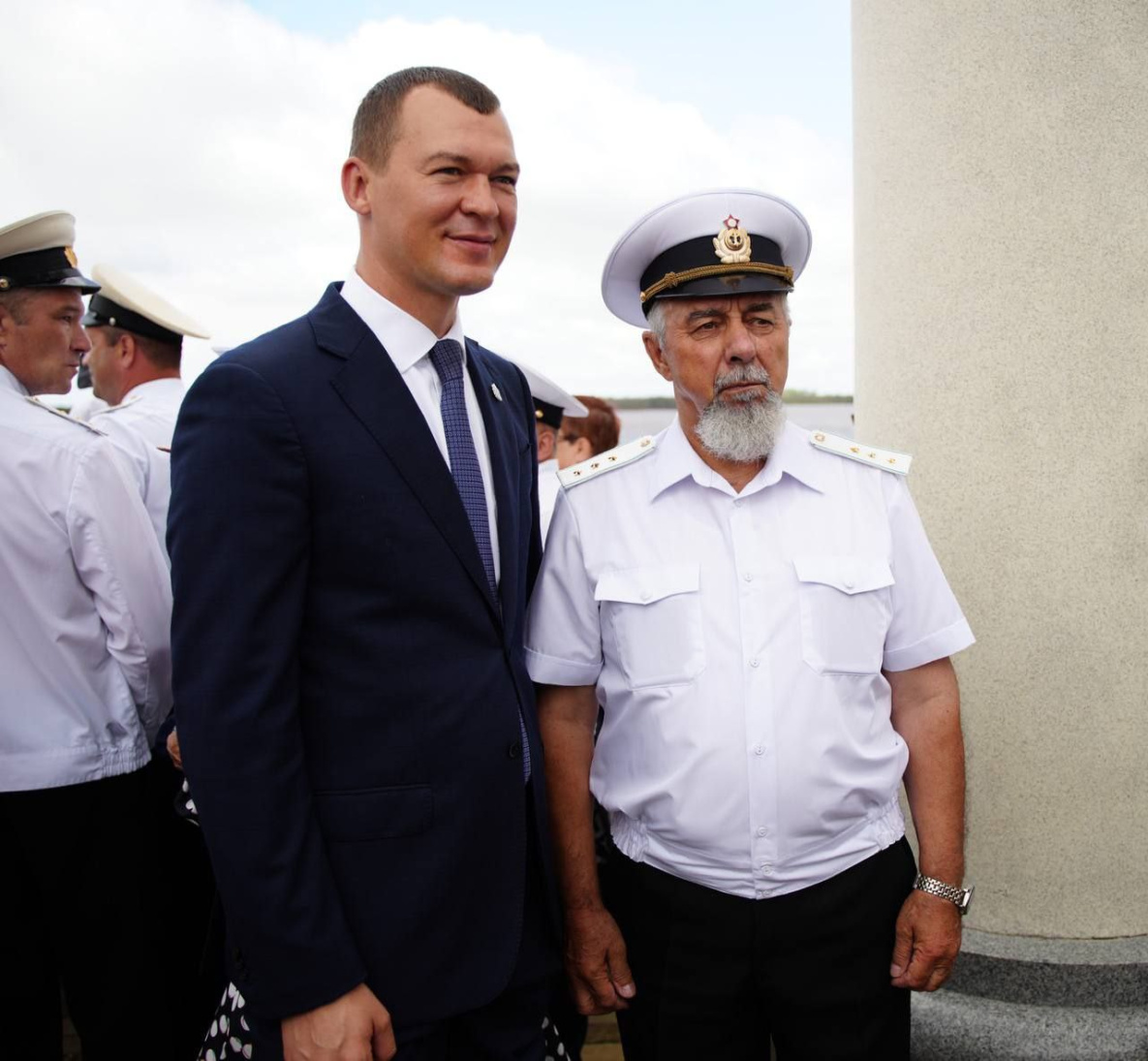 Михаил Дегтярев поздравил Хабаровский край с Днём ВМФ | 30.07.2023 |  Хабаровск - БезФормата