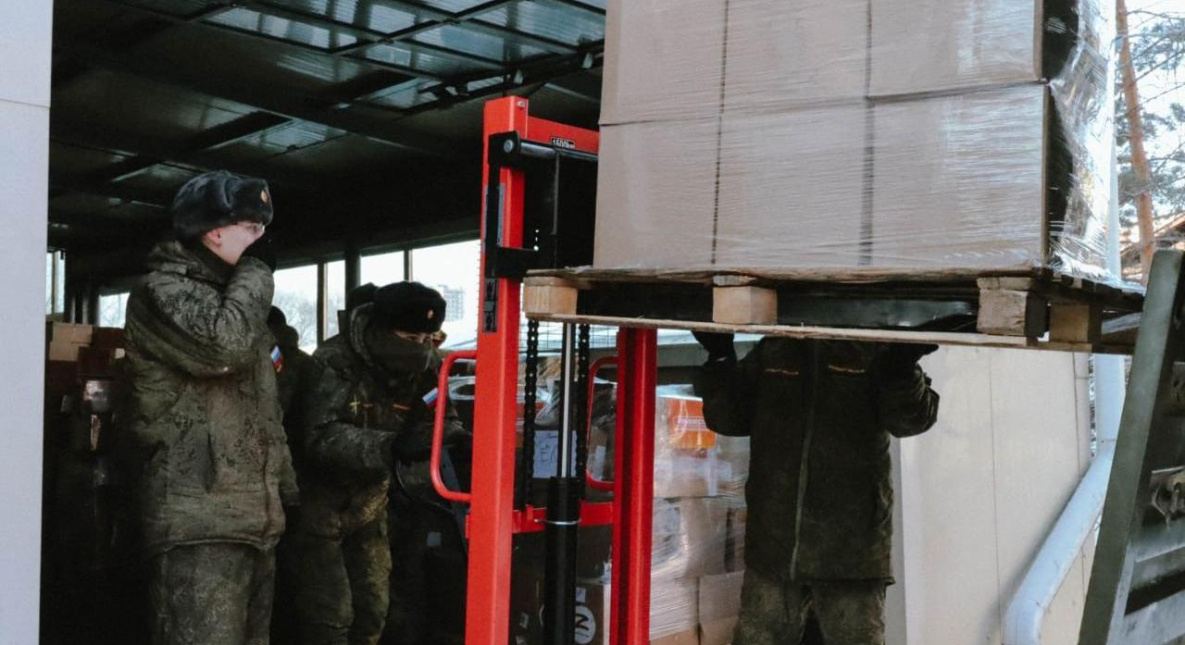 Волонтёры Хабаровского края отправили в зону СВО 33,5 тонн гумпомощи