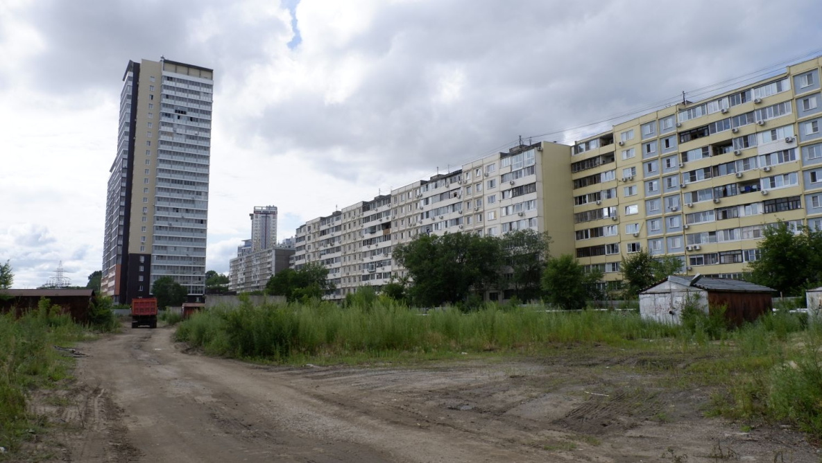 Стройка без разрешения развернулась в центре Хабаровска