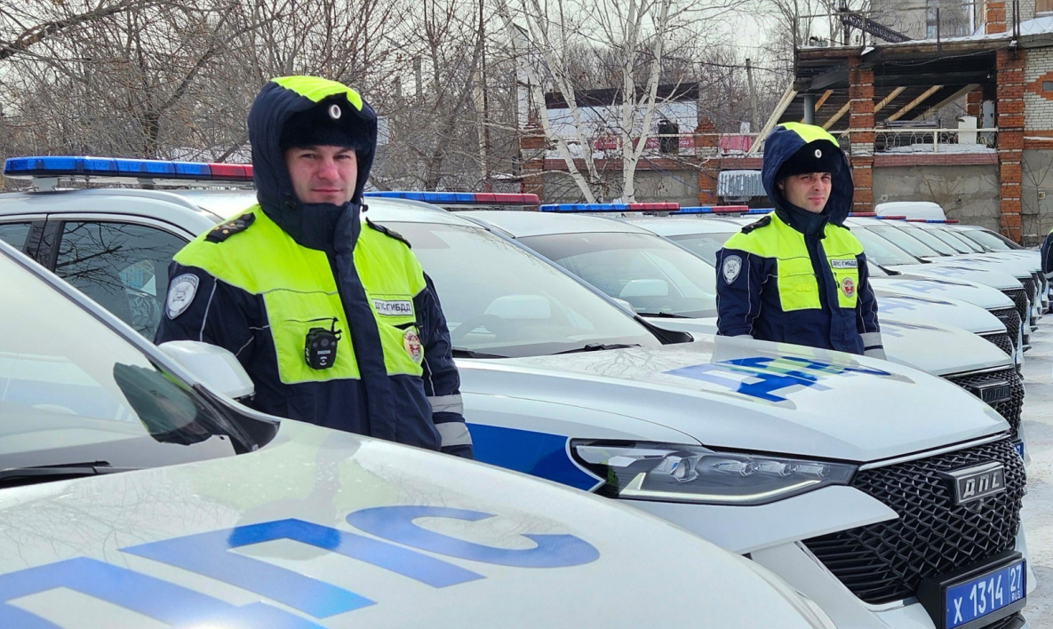 ГИБДД Хабаровского края получила 25 новых полицейских кроссоверов 
