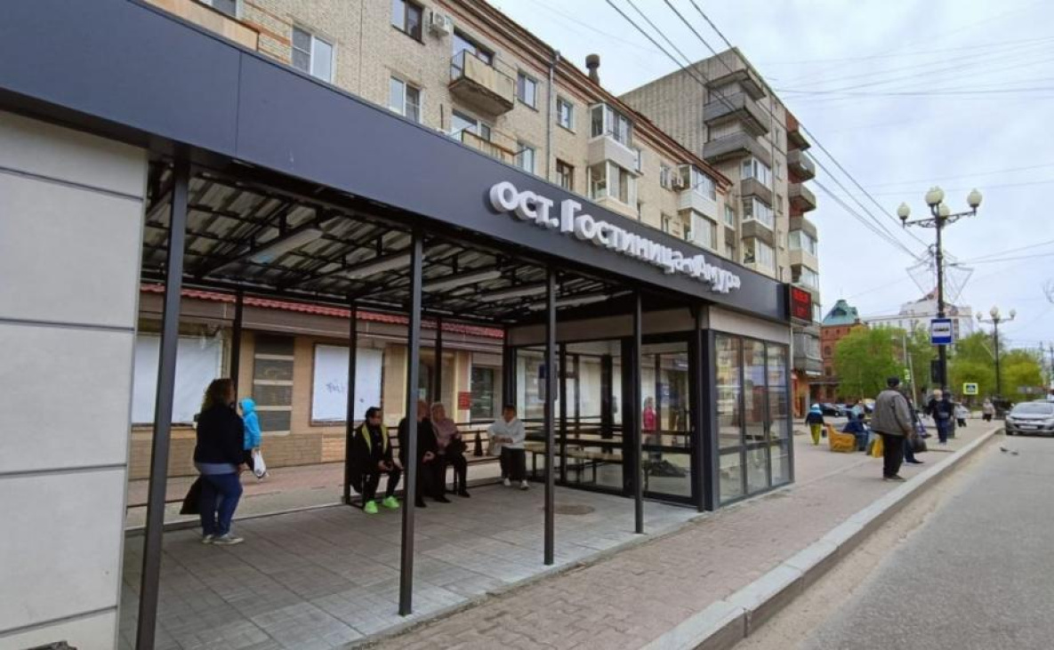 В Хабаровске установлено 39 новых остановочных павильонов  