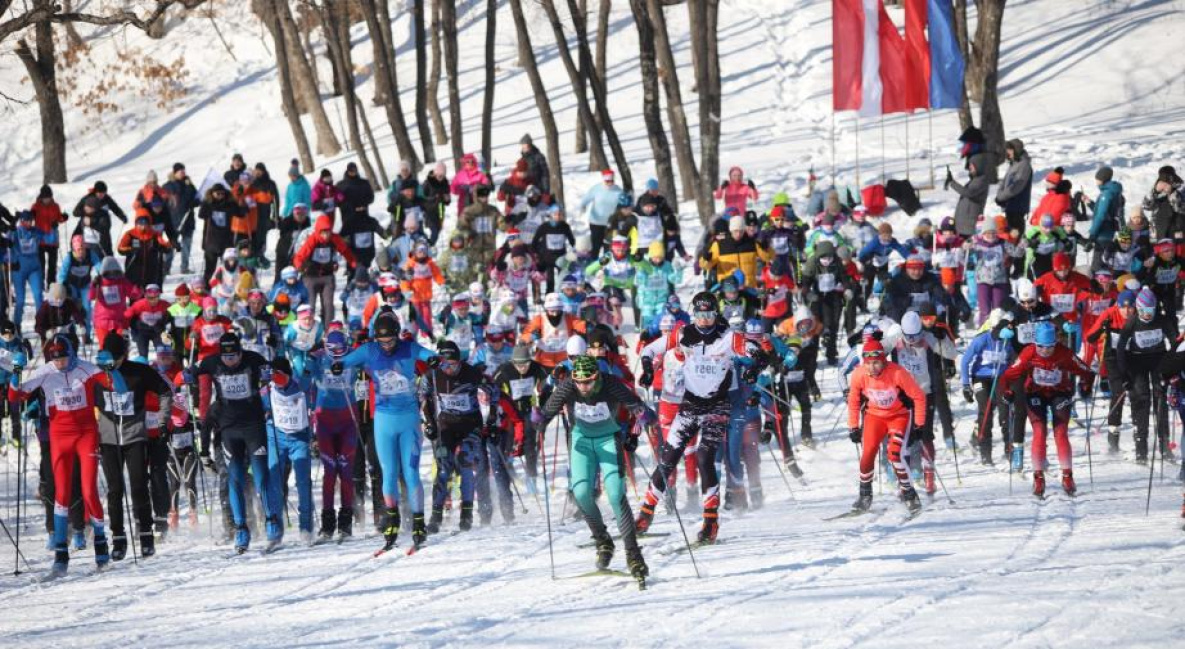 «Лыжня России» в Хабаровском крае собрала больше 6 тысяч участников