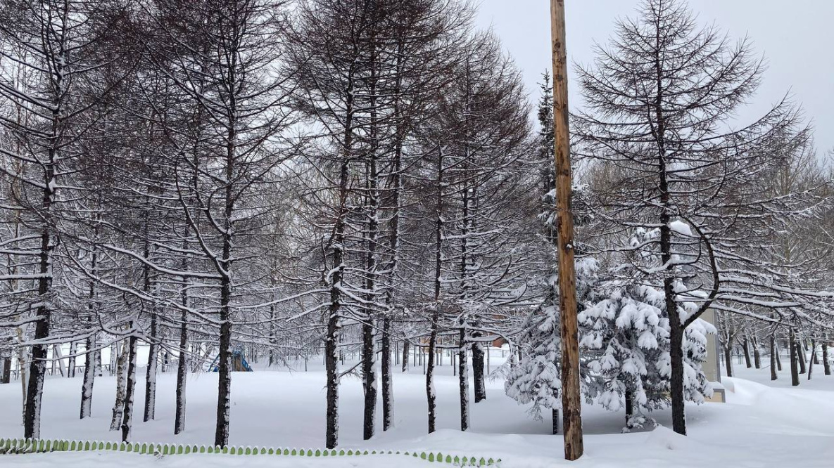«Зимняя сказка» в мае продолжается на севере Хабаровского края
